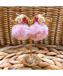 【LoveAmooN】bijou×fur pinkflower (MA)