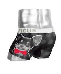 FICUS（フィークス）の「FICUS/フィークス ボクサーパンツ メンズ 日本製 国産 下着 CHIHUAHUA チワワ 犬 アニマル（ボクサーパンツ）」