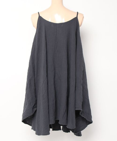 Lepidos(レピドス)の「【 Lepidos / レピドス 】 GAUZE LOOSE CAMI / ガーゼルーズキャミソール(キャミソール・レディース・ダークグレー/イエロー・FREE)」の13枚目の写真