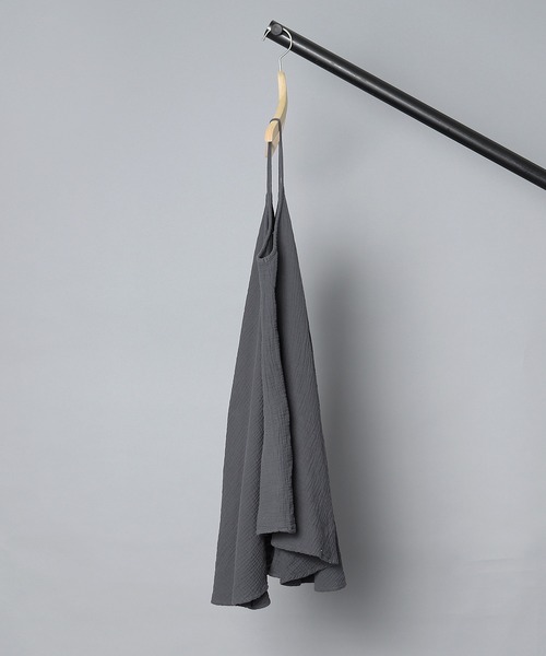 Lepidos(レピドス)の「【 Lepidos / レピドス 】 GAUZE LOOSE CAMI / ガーゼルーズキャミソール(キャミソール・レディース・ダークグレー/イエロー・FREE)」の5枚目の写真