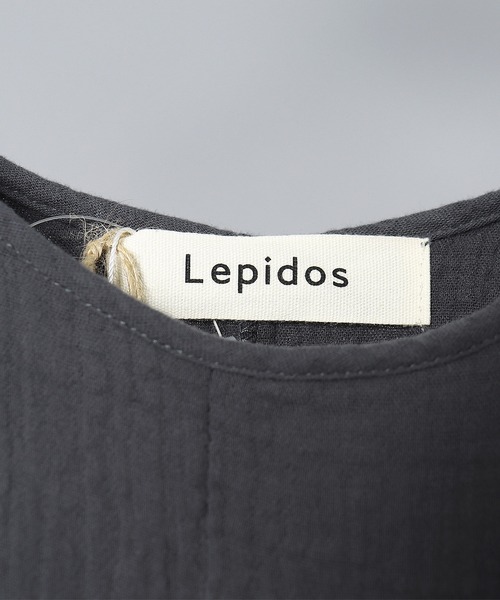 Lepidos(レピドス)の「【 Lepidos / レピドス 】 GAUZE LOOSE CAMI / ガーゼルーズキャミソール(キャミソール・レディース・ダークグレー/イエロー・FREE)」の11枚目の写真