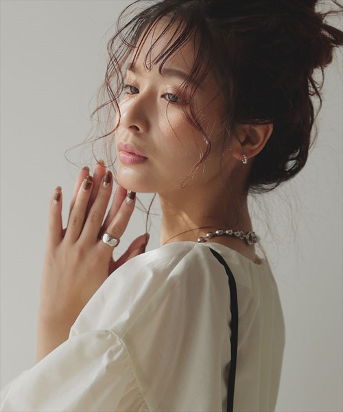 DONOBAN（ドノバン）の「キルティングリング（リング・レディース・シルバー/ゴールド・ONESIZE）」の10枚目の写真