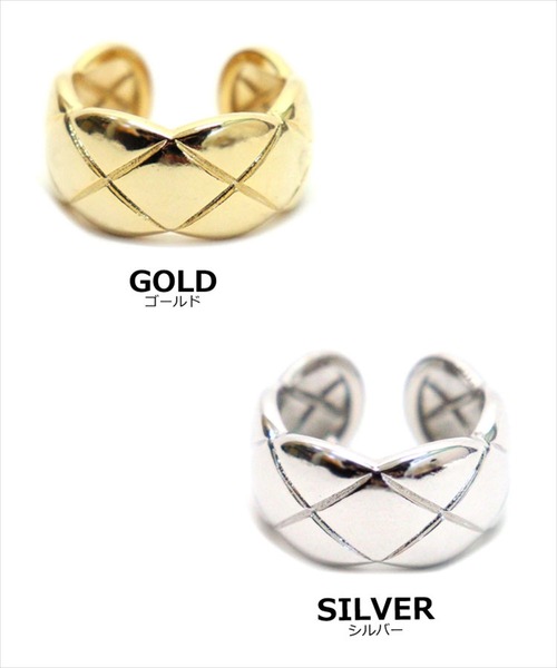 DONOBAN（ドノバン）の「キルティングリング（リング・レディース・シルバー/ゴールド・ONESIZE）」の14枚目の写真