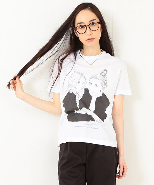 Ray BEAMS（レイビームス）の「Maison Seine / 別注 Olsen T（Tシャツ/カットソー・レディース・ホワイト・ONE SIZE）」の8枚目の写真
