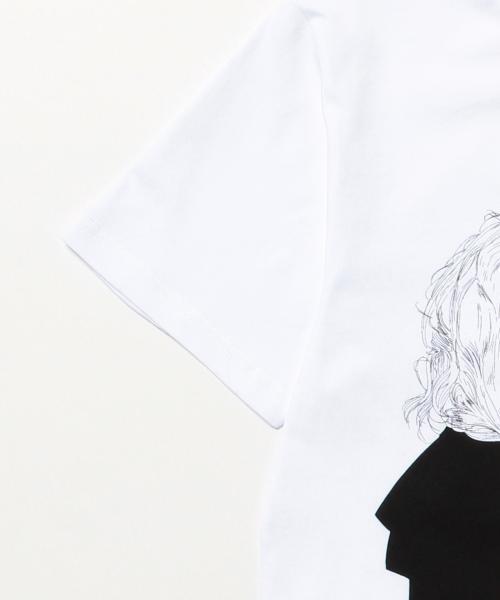 Ray BEAMS（レイビームス）の「Maison Seine / 別注 Olsen T（Tシャツ/カットソー・レディース・ホワイト・ONE SIZE）」の11枚目の写真