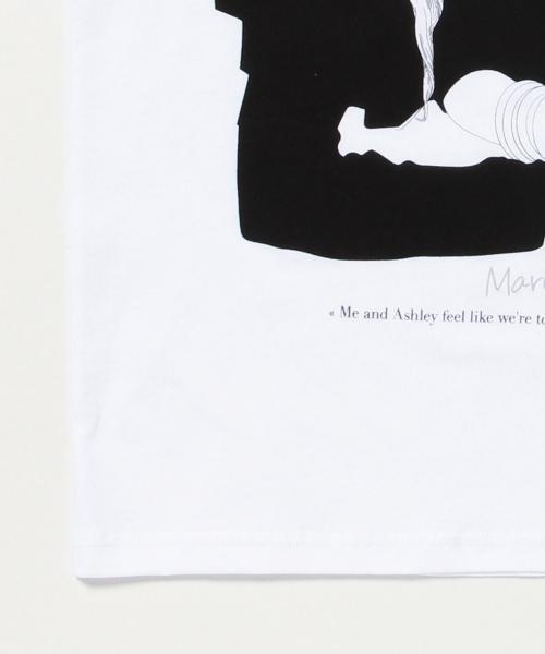 Ray BEAMS（レイビームス）の「Maison Seine / 別注 Olsen T（Tシャツ/カットソー・レディース・ホワイト・ONE SIZE）」の12枚目の写真