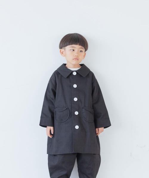 LOWRYS FARM（ローリーズファーム）の「コットンカラーコート　262724（その他アウター・キッズ・ブラック/ブルー・110cm/120cm/130cm/140cm/150cm）」の10枚目の写真