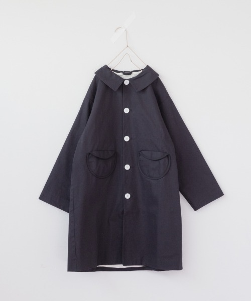 LOWRYS FARM（ローリーズファーム）の「コットンカラーコート　262724（その他アウター・キッズ・ブラック/ブルー・110cm/120cm/130cm/140cm/150cm）」の4枚目の写真