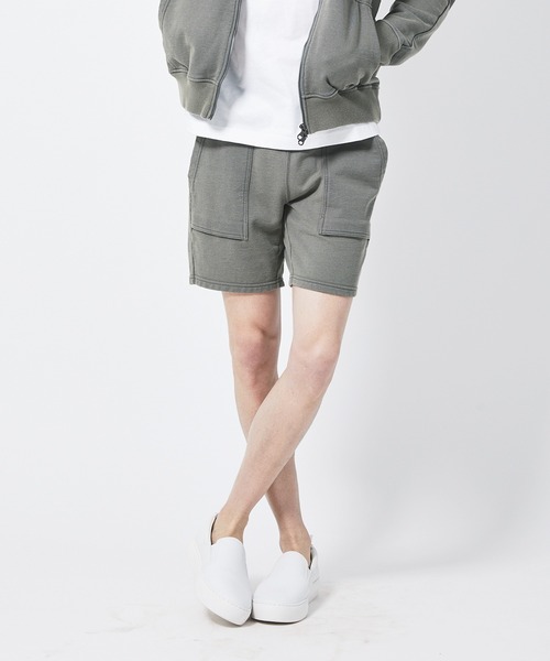 junhashimoto（ジュンハシモト）の「P14 BAKER SHORTS（その他パンツ・メンズ・ベージュ/チャコールグレー/ミント・3/4/2/5）」の2枚目の写真
