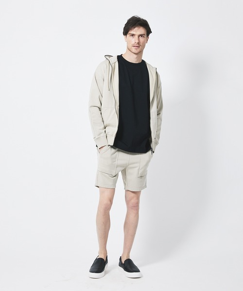 junhashimoto（ジュンハシモト）の「P14 BAKER SHORTS（その他パンツ・メンズ・ベージュ/チャコールグレー/ミント・3/4/2/5）」の5枚目の写真