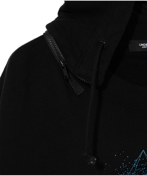 UNDERCOVER（アンダーカバー）の「UC1B4808-3（パーカー・メンズ・ブラック・2/3/4）」の4枚目の写真