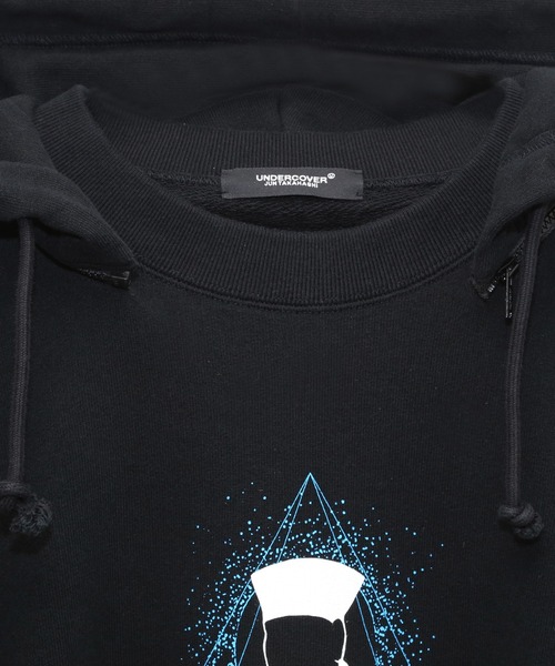 UNDERCOVER（アンダーカバー）の「UC1B4808-3（パーカー・メンズ・ブラック・2/3/4）」の3枚目の写真