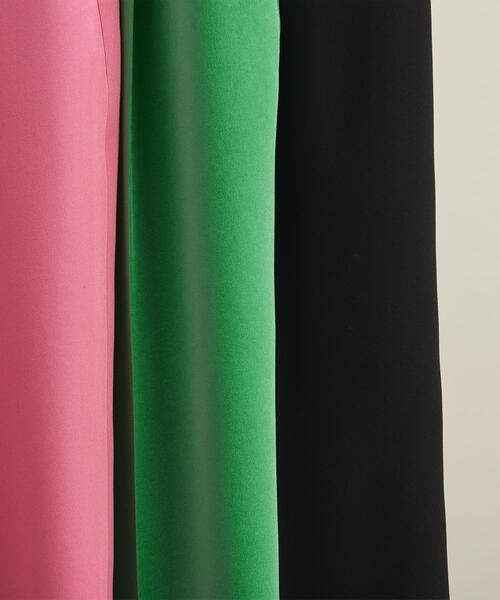 BEAUTY&YOUTH UNITED ARROWS(ビューティーアンドユースユナイテッドアローズ)の「BY ダブルクロスタックワイド ストレートパンツ -ウォッシャブル- ∴(その他パンツ・レディース・ケリー/ブラック/ピンク/オレンジ/ターコイズブルー・M/L/S/XS)」の13枚目の写真