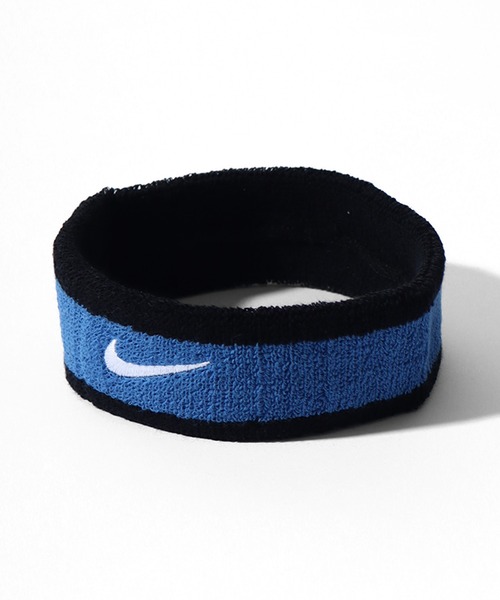 NIKE（ナイキ）の「【NIKE/ナイキ】スウォッシュ ヘッドバンド（ヘアバンド・メンズ・ホワイト/ブラック/ネイビー/グレー/レッド/ピンク/オレンジ/ブルー/ライトグリーン/ブルー系1/ブラック系その他/ホワイト系その他/ライトピンク/トリコロール・FREE）」の9枚目の写真