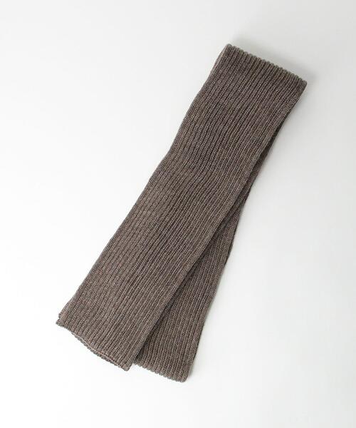 Andersen-Andersen（アンデルセンアンデルセン）の「＜ANDERSEN-ANDERSEN（アンデルセン アンデルセン）＞スカーフ NC（マフラー・メンズ・ダークブラウン/ナチュラル・FREE）」の2枚目の写真
