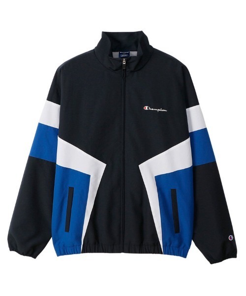 Champion（チャンピオン）の「【Champion】ZIP SPORTS JACKET（ナイロンジャケット・メンズ・カーキ/ネイビー・XL/L/M）」の2枚目の写真