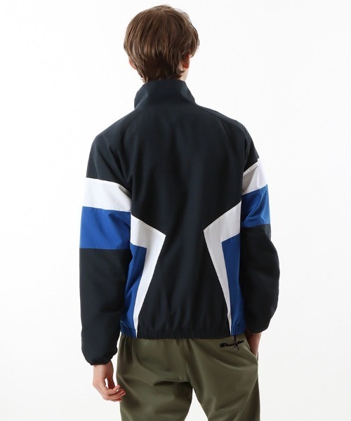 Champion（チャンピオン）の「【Champion】ZIP SPORTS JACKET（ナイロンジャケット・メンズ・カーキ/ネイビー・XL/L/M）」の8枚目の写真