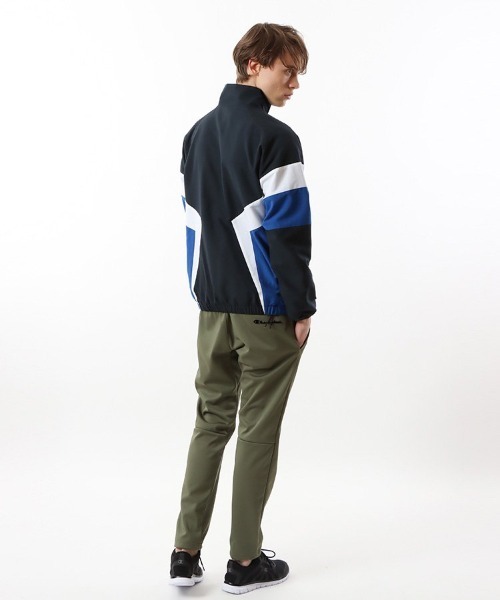 Champion（チャンピオン）の「【Champion】ZIP SPORTS JACKET（ナイロンジャケット・メンズ・カーキ/ネイビー・XL/L/M）」の10枚目の写真