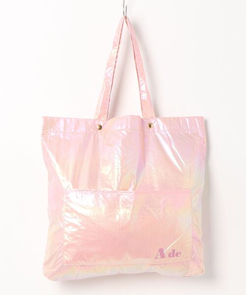 A de a.v.v(アードアー・ヴェ・ヴェ)の「オーロラトートバッグ(トートバッグ・レディース・ライトピンク/ホワイト/ライトブルー・38/39)」の22枚目の写真