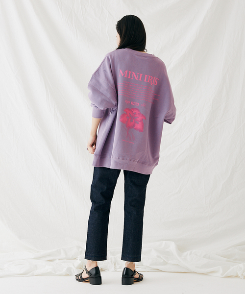 JOURNAL STANDARD(ジャーナルスタンダード)の「【MISHIMA MART/ミシママート】サプリ クルーネック スウェット(スウェット・メンズ・ネイビー/パープル/ホワイト/ブラック・LARGE/MEDIUM/X-LARGE)」の14枚目の写真