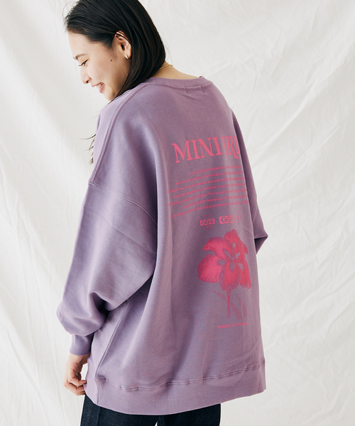 JOURNAL STANDARD(ジャーナルスタンダード)の「【MISHIMA MART/ミシママート】サプリ クルーネック スウェット(スウェット・メンズ・ネイビー/パープル/ホワイト/ブラック・LARGE/MEDIUM/X-LARGE)」の17枚目の写真