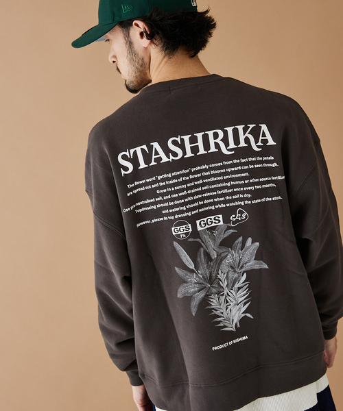 JOURNAL STANDARD(ジャーナルスタンダード)の「【MISHIMA MART/ミシママート】サプリ クルーネック スウェット(スウェット・メンズ・ネイビー/パープル/ホワイト/ブラック・LARGE/MEDIUM/X-LARGE)」の20枚目の写真