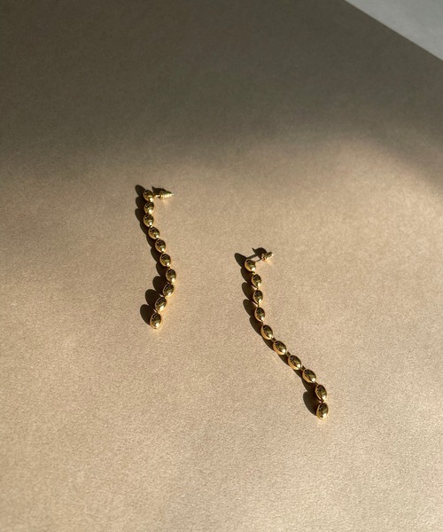 RIVE DROITE（リヴドロワ）の「ボールピアス（ピアス（両耳用）・レディース・シルバー/ゴールド・FREE）」の3枚目の写真