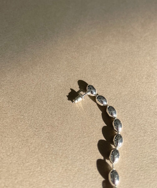 RIVE DROITE（リヴドロワ）の「ボールピアス（ピアス（両耳用）・レディース・シルバー/ゴールド・FREE）」の7枚目の写真