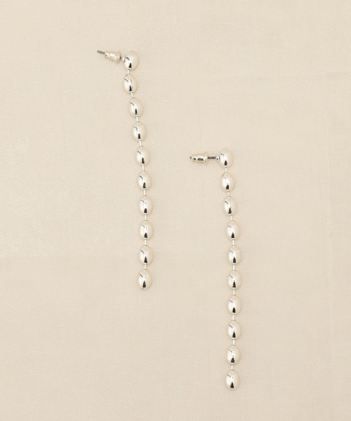 RIVE DROITE（リヴドロワ）の「ボールピアス（ピアス（両耳用）・レディース・シルバー/ゴールド・FREE）」の8枚目の写真