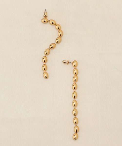 RIVE DROITE（リヴドロワ）の「ボールピアス（ピアス（両耳用）・レディース・シルバー/ゴールド・FREE）」の9枚目の写真