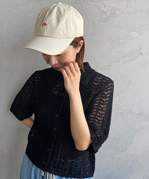 DANTON（ダントン）の「[DANTON/ダントン] 6パネル コットンツイルキャップ（キャップ・レディース・グリーン/ブラック/ベージュ/アイボリー・F）」の2枚目の写真