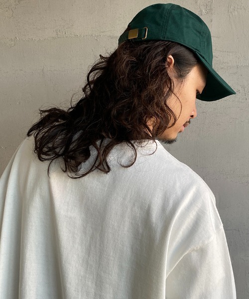 DANTON（ダントン）の「[DANTON/ダントン] 6パネル コットンツイルキャップ（キャップ・レディース・グリーン/ブラック/ベージュ/アイボリー・F）」の6枚目の写真