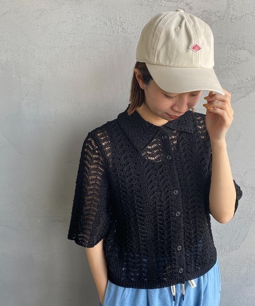 DANTON（ダントン）の「[DANTON/ダントン] 6パネル コットンツイルキャップ（キャップ・レディース・グリーン/ブラック/ベージュ/アイボリー・F）」の16枚目の写真