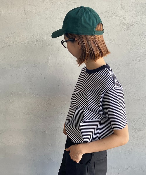 DANTON（ダントン）の「[DANTON/ダントン] 6パネル コットンツイルキャップ（キャップ・レディース・グリーン/ブラック/ベージュ/アイボリー・F）」の14枚目の写真