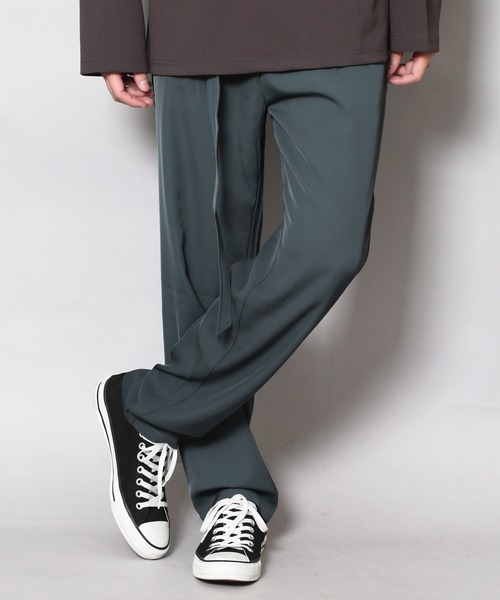CERCA(チェルカ)の「RS/ベルト付 スラックス パンツ(スラックス・メンズ・ダークグレー/ブラック/ブルー/ベージュ・LARGE/MEDIUM)」の3枚目の写真