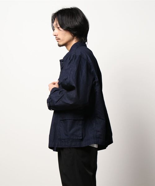 CAMP7（キャンプセブン）の「【CAMP7】ファティーグジャケット（その他アウター・メンズ・ダークインディゴブルー・M/L）」の7枚目の写真
