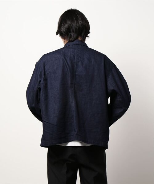 CAMP7（キャンプセブン）の「【CAMP7】ファティーグジャケット（その他アウター・メンズ・ダークインディゴブルー・M/L）」の5枚目の写真