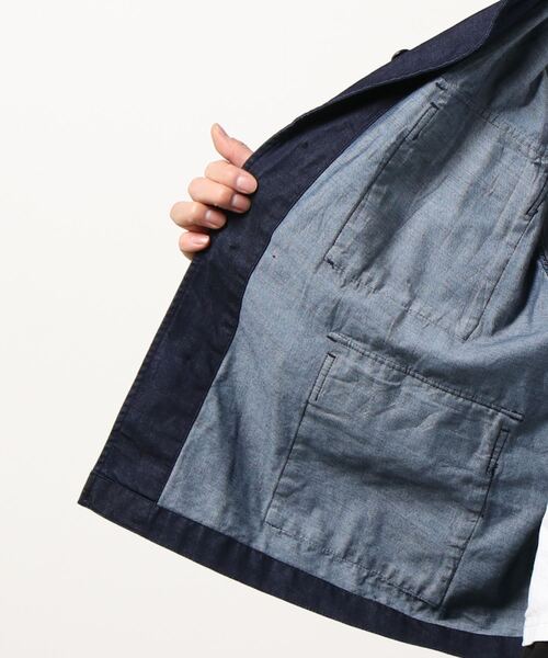 CAMP7（キャンプセブン）の「【CAMP7】ファティーグジャケット（その他アウター・メンズ・ダークインディゴブルー・M/L）」の3枚目の写真