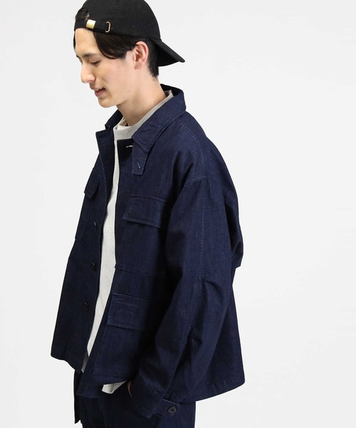 CAMP7（キャンプセブン）の「【CAMP7】ファティーグジャケット（その他アウター・メンズ・ダークインディゴブルー・M/L）」の6枚目の写真