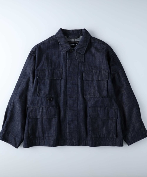 CAMP7（キャンプセブン）の「【CAMP7】ファティーグジャケット（その他アウター・メンズ・ダークインディゴブルー・M/L）」の4枚目の写真