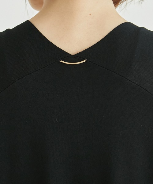 ROPE' PICNIC(ロペピクニック)の「【WEB限定カラー:ネイビー】UVカット&洗濯機OK/Aラインカーディガン(カーディガン/ボレロ・レディース・ブラック/ライトグレー/ネイビー/パープル/マスタード/ダークブラウン/ライトグリーン・38)」の22枚目の写真