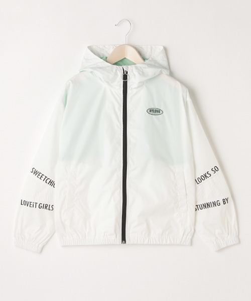 by LOVEiT(バイラビット)の「袖メッシュパーカ(その他アウター・キッズ・サックスブルー/ピンク/オフホワイト・160cm/130cm/140cm/120cm/150cm)」の1枚目の写真