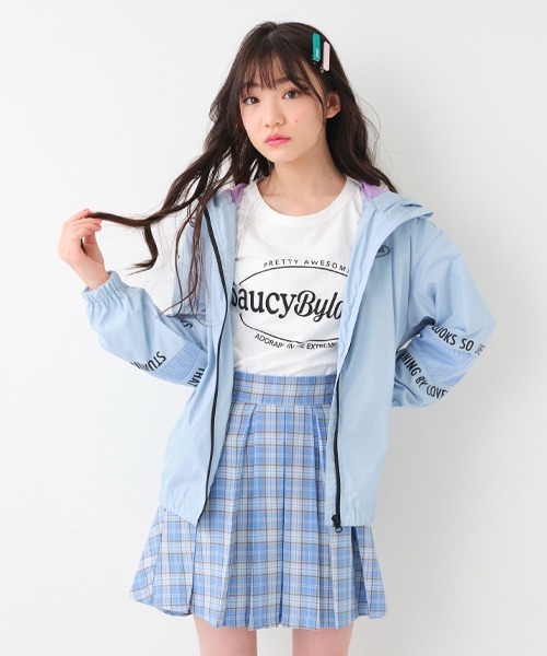 by LOVEiT(バイラビット)の「袖メッシュパーカ(その他アウター・キッズ・サックスブルー/ピンク/オフホワイト・160cm/130cm/140cm/120cm/150cm)」の19枚目の写真