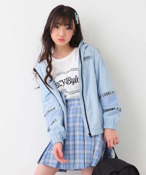 by LOVEiT(バイラビット)の「袖メッシュパーカ(その他アウター・キッズ・サックスブルー/ピンク/オフホワイト・160cm/130cm/140cm/120cm/150cm)」の21枚目の写真