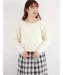 ehka sopo | 無地／ボーダー前後着テレコカットソー(Tシャツ/カットソー)