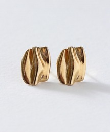 silver925 ボリュームビロードテクスチャー スタッドピアス (ニッケルフリー)