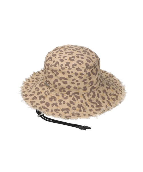 X-girl(エックスガール)の「MILLS LOGO RESORT HAT(ハット・レディース・ブラック/ベージュ・ONE SIZE)」の9枚目の写真