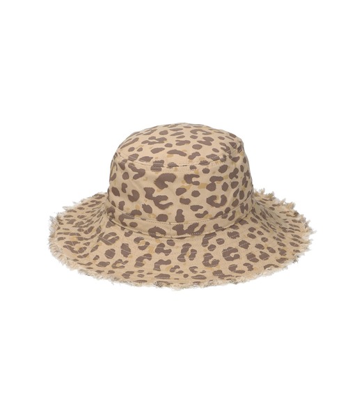X-girl(エックスガール)の「MILLS LOGO RESORT HAT(ハット・レディース・ブラック/ベージュ・ONE SIZE)」の10枚目の写真