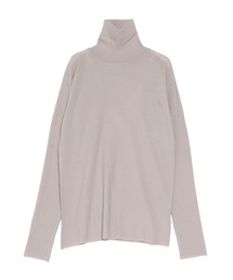 UNDECORATED アンデコレイテッド / Wool Rib Knit Top ウールリブニットトップス タートルネックセーター / UDF22810