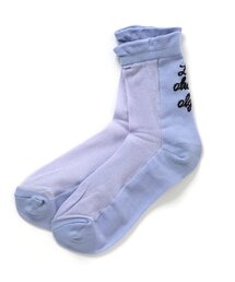 algy | バックロゴシースルークルーソックス(ソックス/靴下)